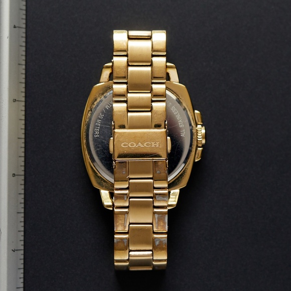 Coach Boyfriend Watch 💫 Gold - Picture 2 of 3